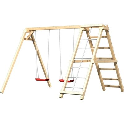KONIFERA Felix Doppelschaukel - Kinder Outdoor-Spielzeug KONIFERA Felix Doppelschaukel - Kinder Outdoor-Spielzeug