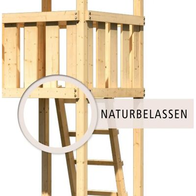 KONIFERA Finni Beige - Spielturm mit Sandkasten KONIFERA Finni Beige - Spielturm mit Sandkasten