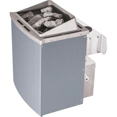 KARIBU Saunaofen - 9kW Edelstahl, Mit Steinen KARIBU Saunaofen - 9kW Edelstahl, Mit Steinen
