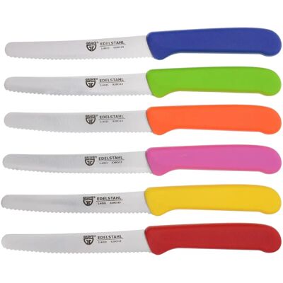 GRÄWE Brotmesser - Edelstahl, Bunt, 21cm GRÄWE Brotmesser - Edelstahl, Bunt, 21cm
