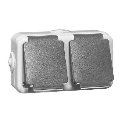 PEHA by Honeywell Graue Steckdose Typ F - Elektrischer Anschluss PEHA by Honeywell Graue Steckdose Typ F - Elektrischer Anschluss