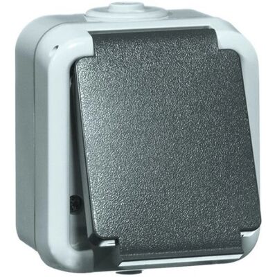 Peha D 6620 WAB Prise de Courant en Thermoplastique Gris IP54 - Prise électrique - Publicité Peha D 6620 WAB Prise de Courant en Thermoplastique Gris IP54 - Prise électrique - Publicité