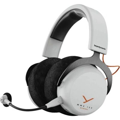 Beyerdynamic MMX 150 Headset - Trådlös & Trådbunden - Vit Beyerdynamic MMX 150 Headset - Trådlös & Trådbunden - Vit