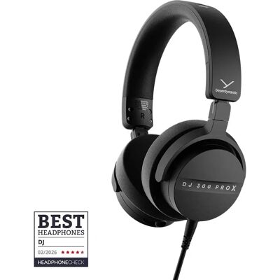 Fones de Ouvido Beyerdynamic DJ 300 PRO X - Profissionais 2-em-1 com fio e sem fio Fones de Ouvido Beyerdynamic DJ 300 PRO X - Profissionais 2-em-1 com fio e sem fio