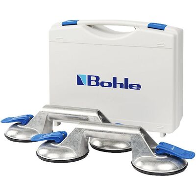 Bohle Veribor Vakuumheber - 60kg, Aluminium, 120mm, 2 Saugnäpfe Bohle Veribor Vakuumheber - 60kg, Aluminium, 120mm, 2 Saugnäpfe