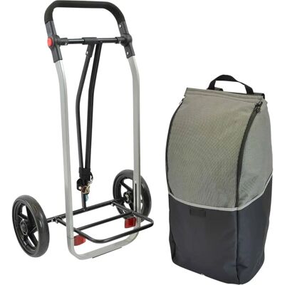 FILMER Fahrrad-Einkaufstrolley - Shopping Trolley - Schwarz FILMER Fahrrad-Einkaufstrolley - Shopping Trolley - Schwarz