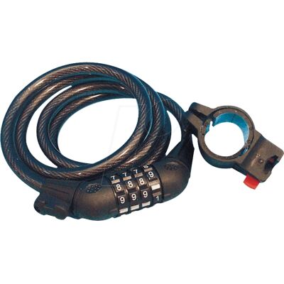 FREI BIKE - 43007 - Schwarz - 1000mm - Cable lock FREI BIKE - 43007 - Schwarz - 1000mm - Cable lock