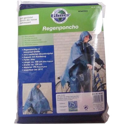 FREI BIKE - 46851 - Blue - Universal - Rain poncho FREI BIKE - 46851 - Blue - Universal - Rain poncho