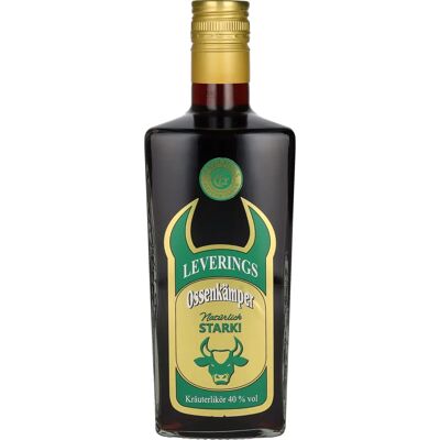 Leverings Ossenkämper Kräuterlikör - Kräuter, Würzig, 0,7L Leverings Ossenkämper Kräuterlikör - Kräuter, Würzig, 0,7L