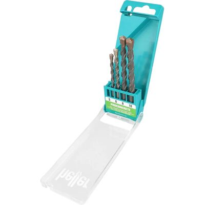 Heller Tools Power 3000 Jeu de Mèches pour Béton - 4 Pièces - Publicité Heller Tools Power 3000 Jeu de Mèches pour Béton - 4 Pièces - Publicité