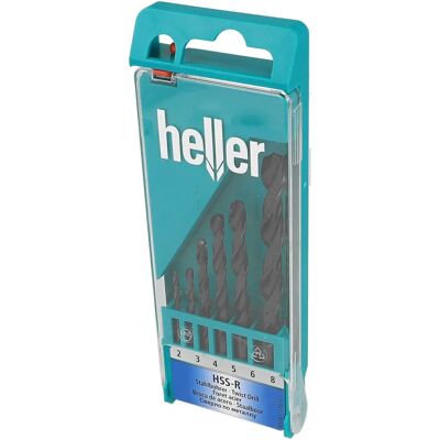 Heller Tools 17732 0 Jeu de forets - Métal - 6 pcs - Publicité Heller Tools 17732 0 Jeu de forets - Métal - 6 pcs - Publicité