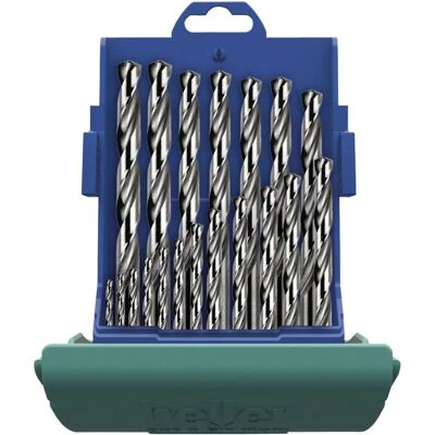 Heller 21964 8 Bohrersatz - Metall, 25 Stück, DIN 338, Zylindrischer Schaft Heller 21964 8 Bohrersatz - Metall, 25 Stück, DIN 338, Zylindrischer Schaft