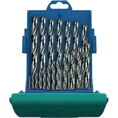 Heller Tools 28707 4 HSS Set di Trapani per Metallo 25 Pezzi Heller Tools 28707 4 HSS Set di Trapani per Metallo 25 Pezzi