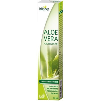 Hubner Crema de Noche de Aloe Vera - Cuidado nutritivo nocturno Hubner Crema de Noche de Aloe Vera - Cuidado nutritivo nocturno