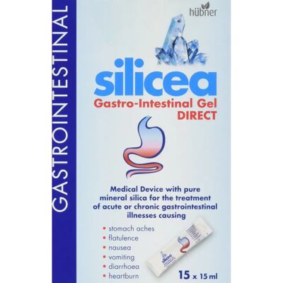 Hubner Silicea Gastro Intestinal Gel - Supports Digestive Health - 15 Sachets Hubner Silicea Gastro Intestinal Gel - Supports Digestive Health - 15 Sachets