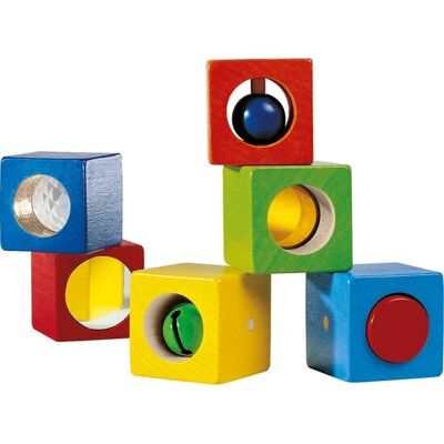 HABA 001192 Spielzeug Bausteine - Entdeckungswürfel für Kinder HABA 001192 Spielzeug Bausteine - Entdeckungswürfel für Kinder