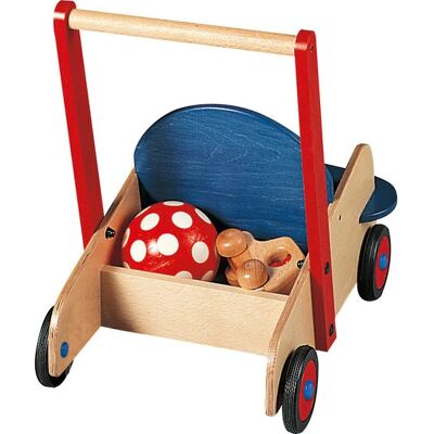 HABA Andador - Preto, Azul, Vermelho - Andador para bebê HABA Andador - Preto, Azul, Vermelho - Andador para bebê