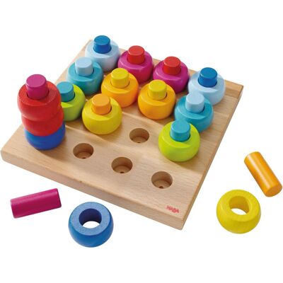 HABA 002202 Building Toy - Multicolor Educational Stacking Game HABA 002202 Building Toy - Multicolor Educational Stacking Game
