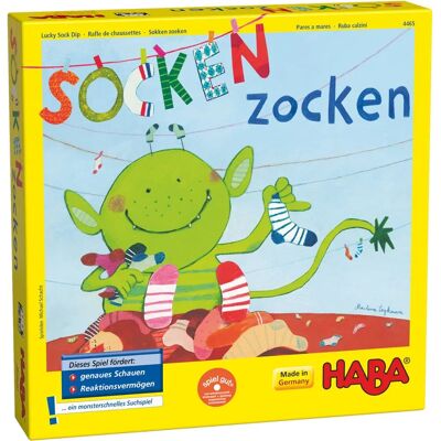 HABA Lucky Sock Dip - Gra dla dzieci HABA Lucky Sock Dip - Gra dla dzieci
