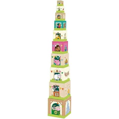 HABA 5879 Meine erste Spielwelt Bauernhof - Stapelwürfel Auf dem Land HABA 5879 Meine erste Spielwelt Bauernhof - Stapelwürfel Auf dem Land