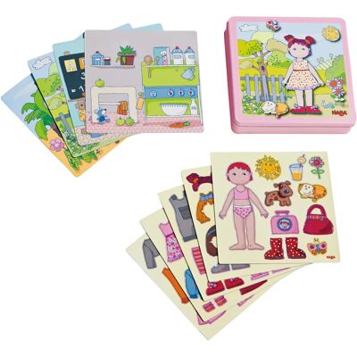 HABA 007392 Boneca Magnética de Vestir Lilli - Jogo de Mesa HABA 007392 Boneca Magnética de Vestir Lilli - Jogo de Mesa