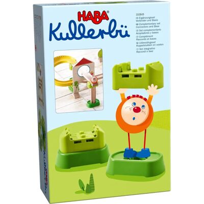 HABA Kullerbü Ergänzungsset - Verbinder & Basen für Bau HABA Kullerbü Ergänzungsset - Verbinder & Basen für Bau