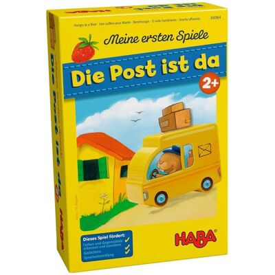 Haba Meine ersten Spiele - Die Post ist da - Bildungsbrettspiel für Kinder Haba Meine ersten Spiele - Die Post ist da - Bildungsbrettspiel für Kinder