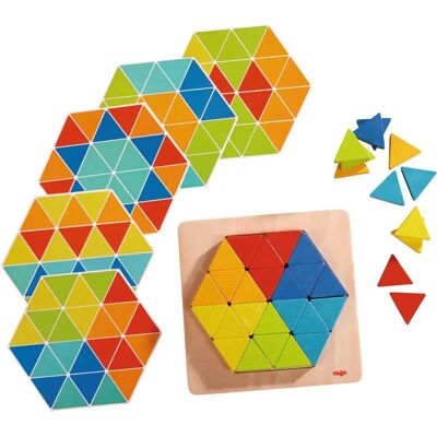 Haba Arrangierpuzzle Magische Pyramiden - Feinmotorik Holzspielzeug Haba Arrangierpuzzle Magische Pyramiden - Feinmotorik Holzspielzeug