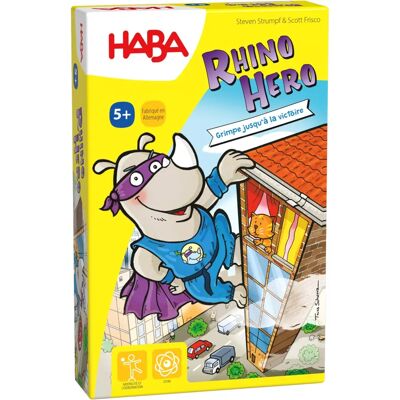 Haba Rhino Hero - Stackable Game for Ages 5-99 Haba Rhino Hero - Stackable Game for Ages 5-99