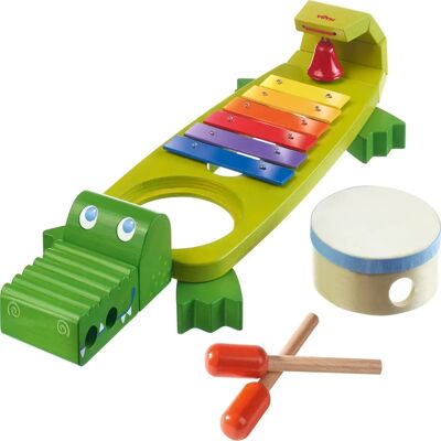 Färgglad Musikleksak - Xylofon, Rassel, Trumma, Klocka - För barn 2+ - Musiklek Färgglad Musikleksak - Xylofon, Rassel, Trumma, Klocka - För barn 2+ - Musiklek