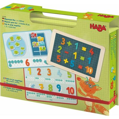 HABA - Caixa de Jogo Magnética - Números - Jogo Educativo - 3-8 Anos HABA - Caixa de Jogo Magnética - Números - Jogo Educativo - 3-8 Anos