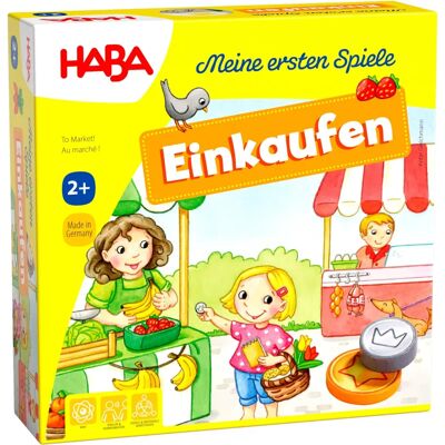 Haba Meine ersten Spiele Einkaufen - Educational Board Game for Kids Haba Meine ersten Spiele Einkaufen - Educational Board Game for Kids