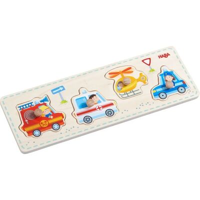 Haba Holztransport Puzzle - Sensorische Entwicklung Haba Holztransport Puzzle - Sensorische Entwicklung