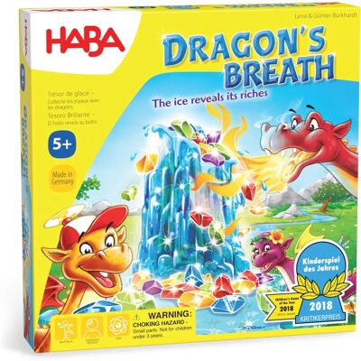 Haba Dragons Breath - Kids Board Game with Gems & Adventure Haba Dragons Breath - Kids Board Game with Gems & Adventure