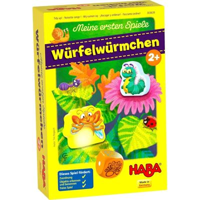 HABA Würfelwürmchen - Spel för små barn - Glöd i mörkret - 2+ år HABA Würfelwürmchen - Spel för små barn - Glöd i mörkret - 2+ år