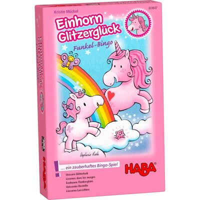 HABA Einhorn Glitzerglück - Funkel-Bingo - Brettspiel HABA Einhorn Glitzerglück - Funkel-Bingo - Brettspiel