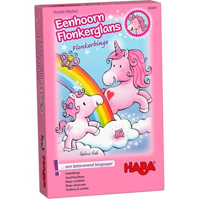 HABA 303648 Unicorn Glitterluck Brädspel - Bingo HABA 303648 Unicorn Glitterluck Brädspel - Bingo