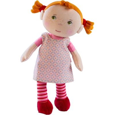 HABA 303730 Docka - Rosa plyschleksak för barn - 25cm HABA 303730 Docka - Rosa plyschleksak för barn - 25cm