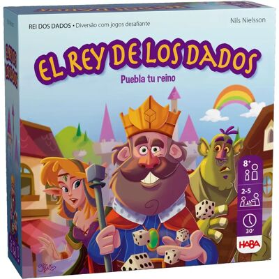 Haba Der König der Würfel - Buntes Brettspiel Haba Der König der Würfel - Buntes Brettspiel