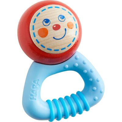 HABA Houten Rassel - Rood/Blauw - Holz - 303952 - Musikalischer Character Leo HABA Houten Rassel - Rood/Blauw - Holz - 303952 - Musikalischer Character Leo