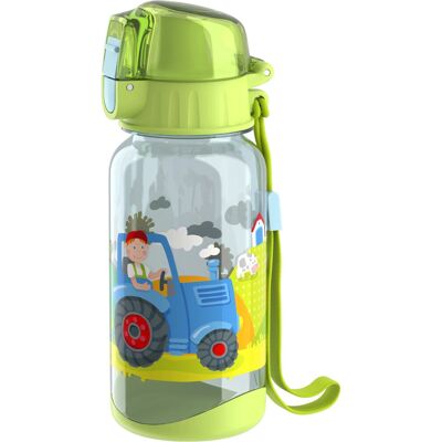 HABA 304486 Botella de agua para niños con tema de tractor HABA 304486 Botella de agua para niños con tema de tractor