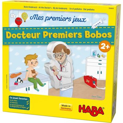 Haba - Mes Premiers Jeux : Docteur Premiers Bobos - Jeu Éducatif Haba - Mes Premiers Jeux : Docteur Premiers Bobos - Jeu Éducatif