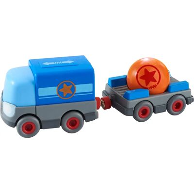 HABA Kullerbü Batterie-LKW mit Anhänger - Spielzeugfahrzeug HABA Kullerbü Batterie-LKW mit Anhänger - Spielzeugfahrzeug