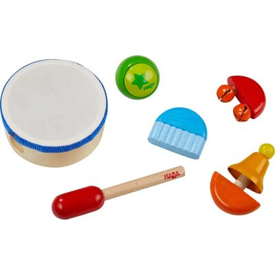 HABA 304852 Giocattolo Musicale - Set di Strumenti in Legno per Bambini HABA 304852 Giocattolo Musicale - Set di Strumenti in Legno per Bambini