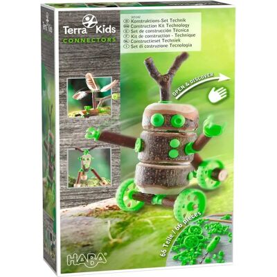 Kit de Conectores Terra Kids de Haba - Construcción - Materiales Naturales - 8+ Kit de Conectores Terra Kids de Haba - Construcción - Materiales Naturales - 8+