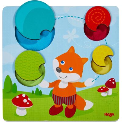 HABA Fühlpuzzle Fuchs - Sensorisches Puzzle für Kinder HABA Fühlpuzzle Fuchs - Sensorisches Puzzle für Kinder