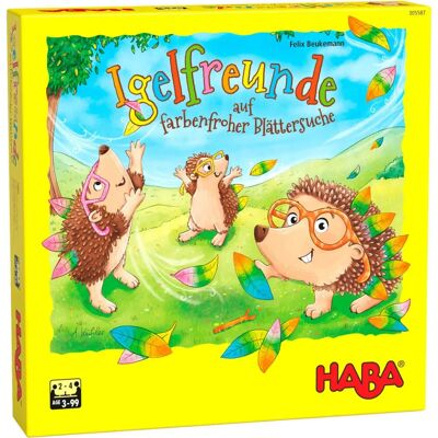 HABA Igelfreunde - Kleurrijk Bladerenzoek Spel voor Kinderen - Spel HABA Igelfreunde - Kleurrijk Bladerenzoek Spel voor Kinderen - Spel