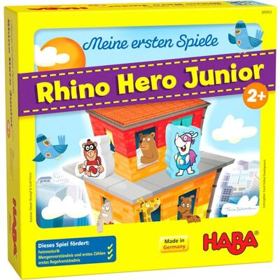 HABA Mina Första Spel - Rhino Hero Junior HABA Mina Första Spel - Rhino Hero Junior