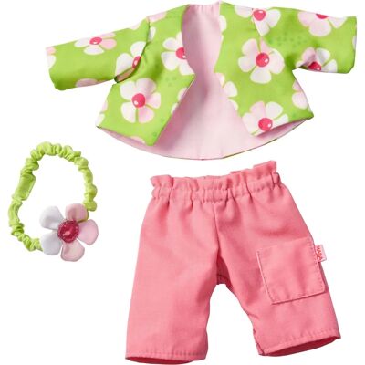 Conjunto de ropa para muñecas HABA Blumenzauber - Moda floral primaveral Conjunto de ropa para muñecas HABA Blumenzauber - Moda floral primaveral