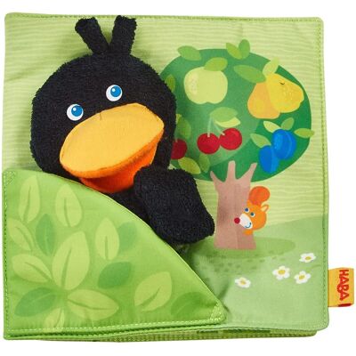 HABA - Libro para bebés - Huerto de frutas - Tela suave, 6+ meses HABA - Libro para bebés - Huerto de frutas - Tela suave, 6+ meses